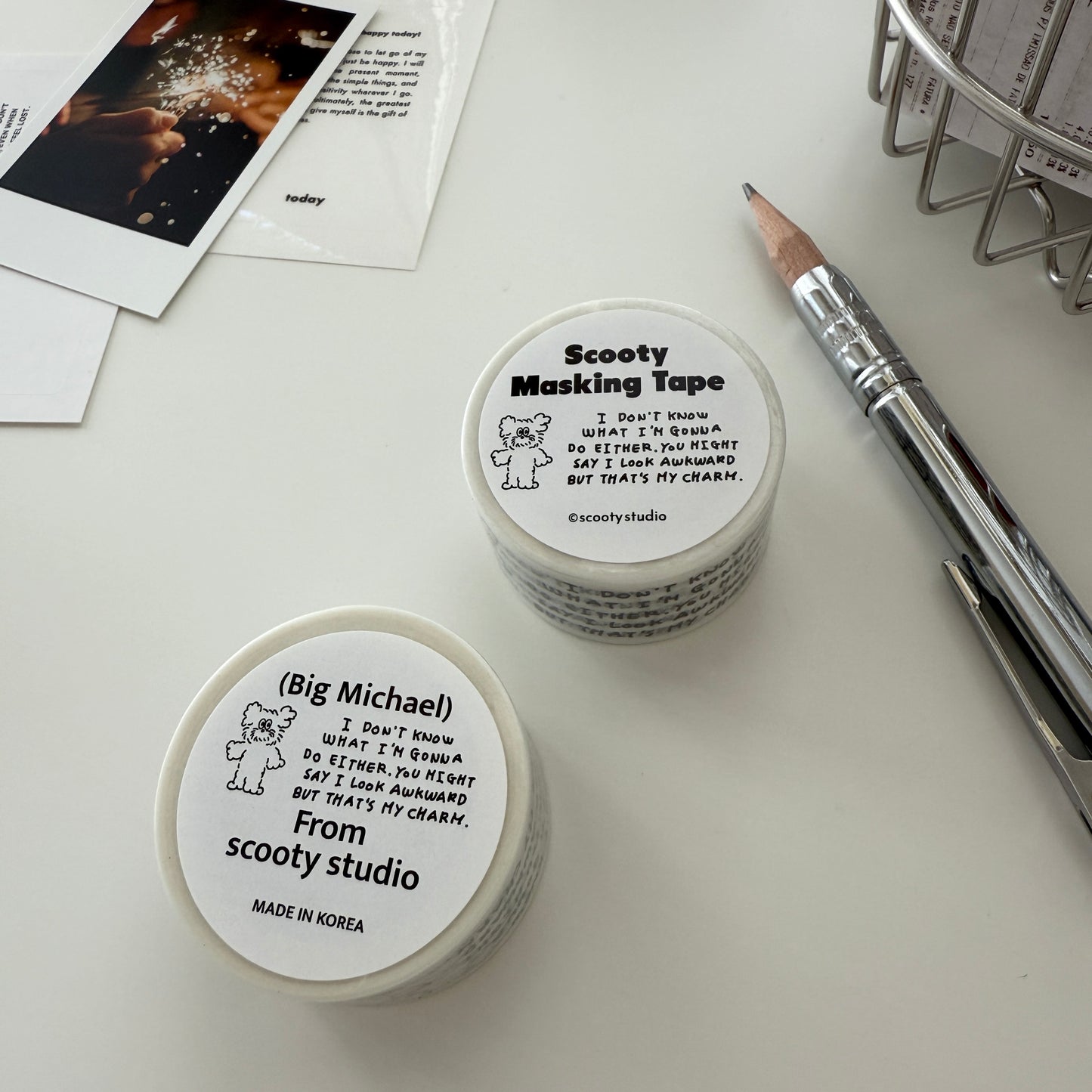 Scooty Studio Big Michael Masking Tape