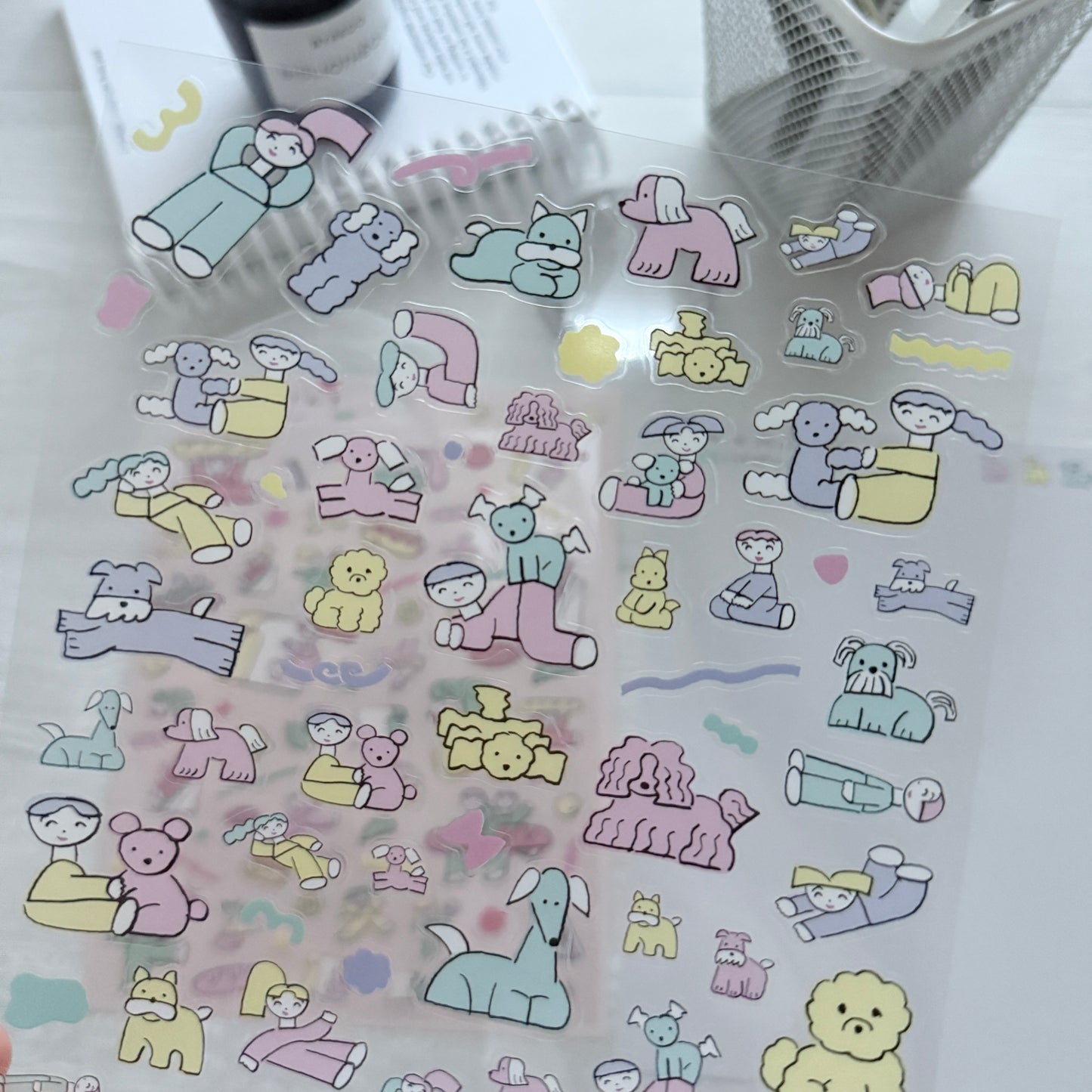 Cozyca Nishiwaki Tadashi Large Sticker Sheet / 2 Designs