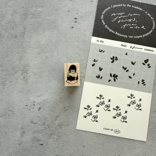 MA7stamp Daily Fumiko Rubber Stamp / 3 Designs