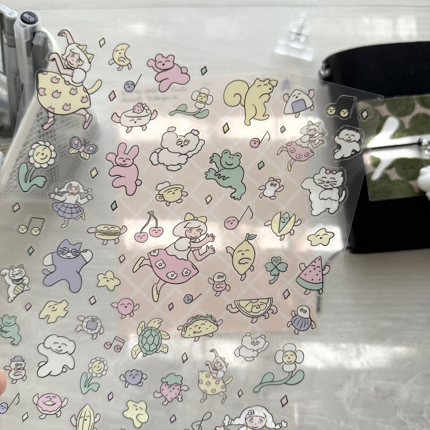 Cozyca Odoru Odoru Minna Kitazawa Heisuke Large Sticker Sheet