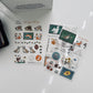 A Kind of Café Taste the Life Postal Transfer Sticker Pack
