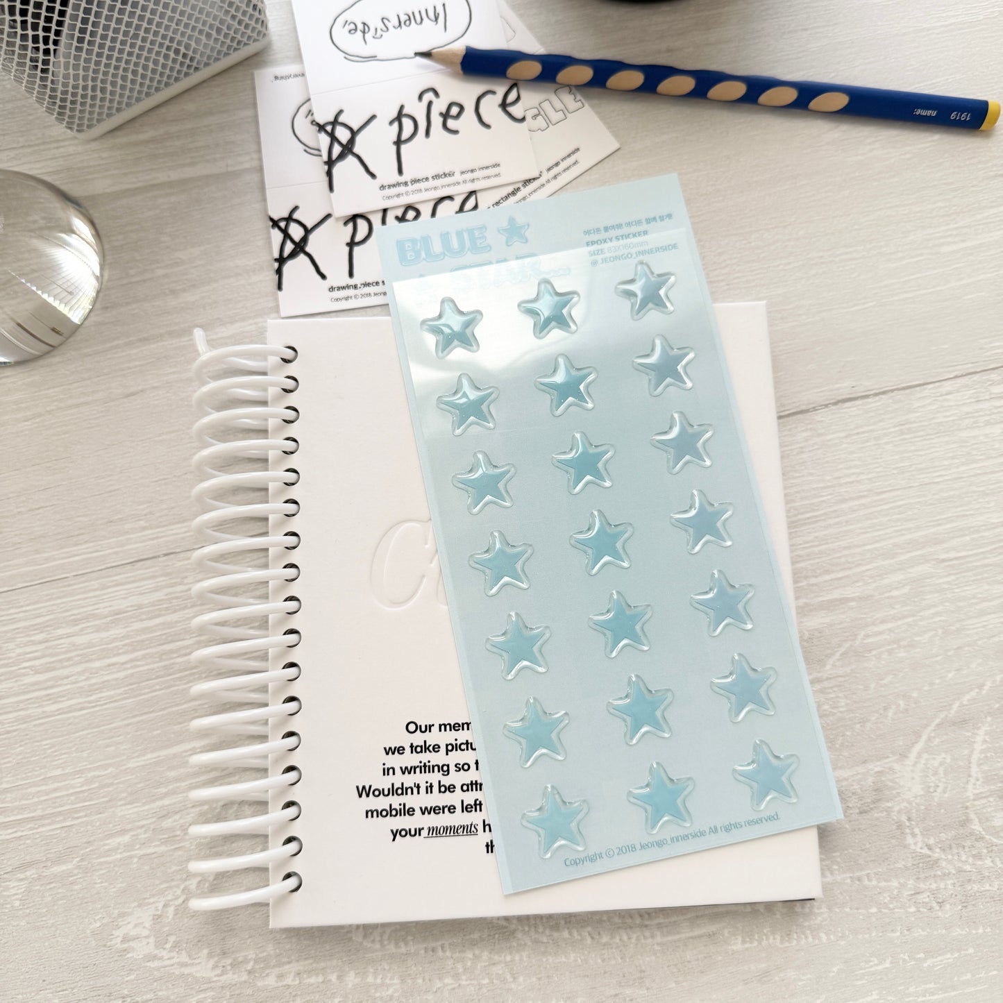 Jeongo Innerside Many Stickers / 10 Designs