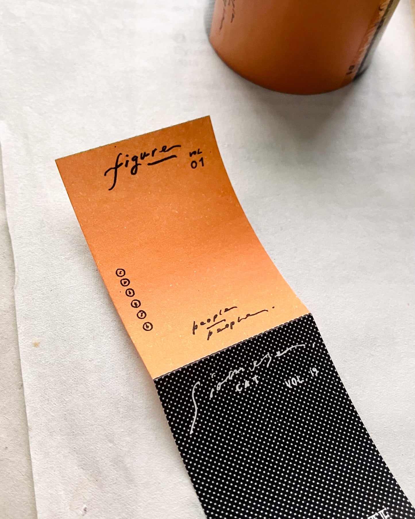 Somesortof.fern Magazine Cover Sticky Memo Roll