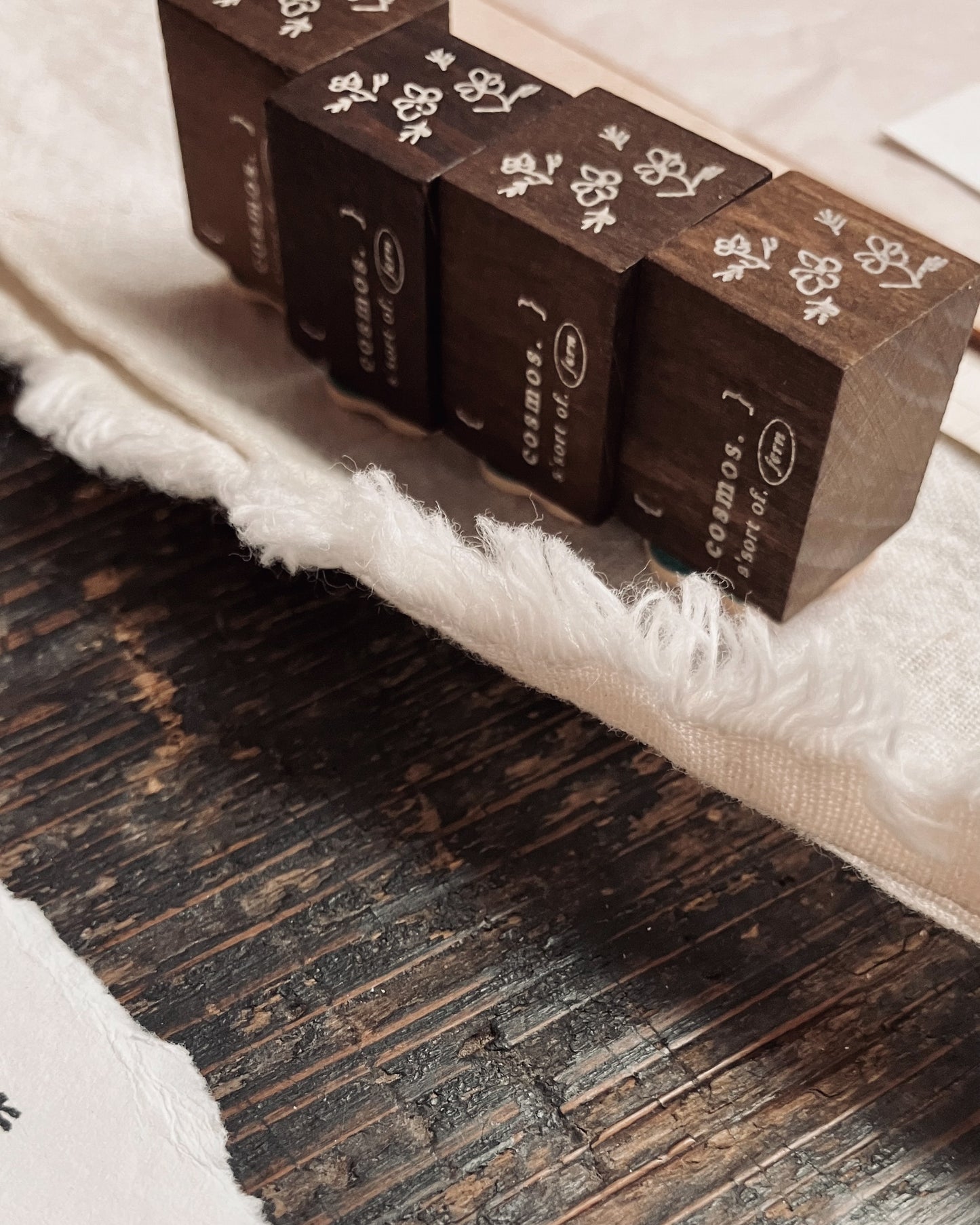 Somesortof.fern 2025 Autumn (NEW) Rubber Stamp / Cosmos