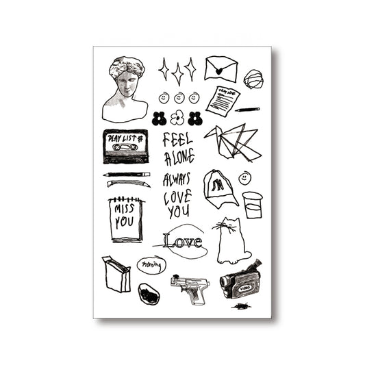 Jeongo Innerside Drawing Sticker | 07
