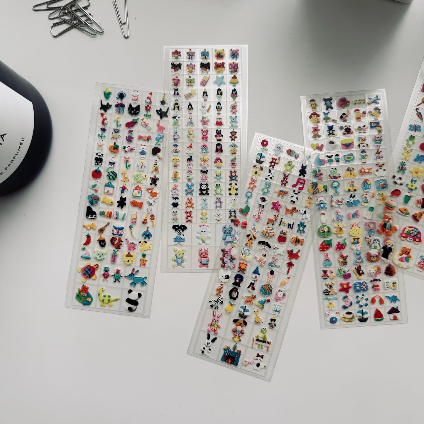 Sosom room Nemonemo Clear PET Sticker Sheet / Jan - May