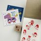 Msbulat New Year Collection Rubber Stamp / 4 Designs