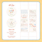 Sho Littlehappiness Daily Life Label Sticker Roll