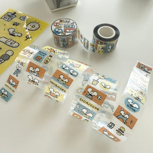 1991w2992 Everyday Lemon Macaron PET Tape