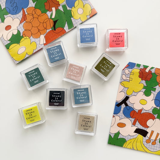 A kind of café 2025 Summer New Color Ink Pads