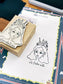 La Dolce Vita Beautiful Girl Rubber Stamp / 4 Designs