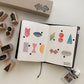 Matsukawasanmiya Wild Geometry Stamp Set
