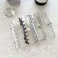 Jeongo Innerside Clear Pocket Size Ring Journal / 3 Colors