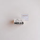 Tomoshop Rubber Stamp Design / HELLO Bear