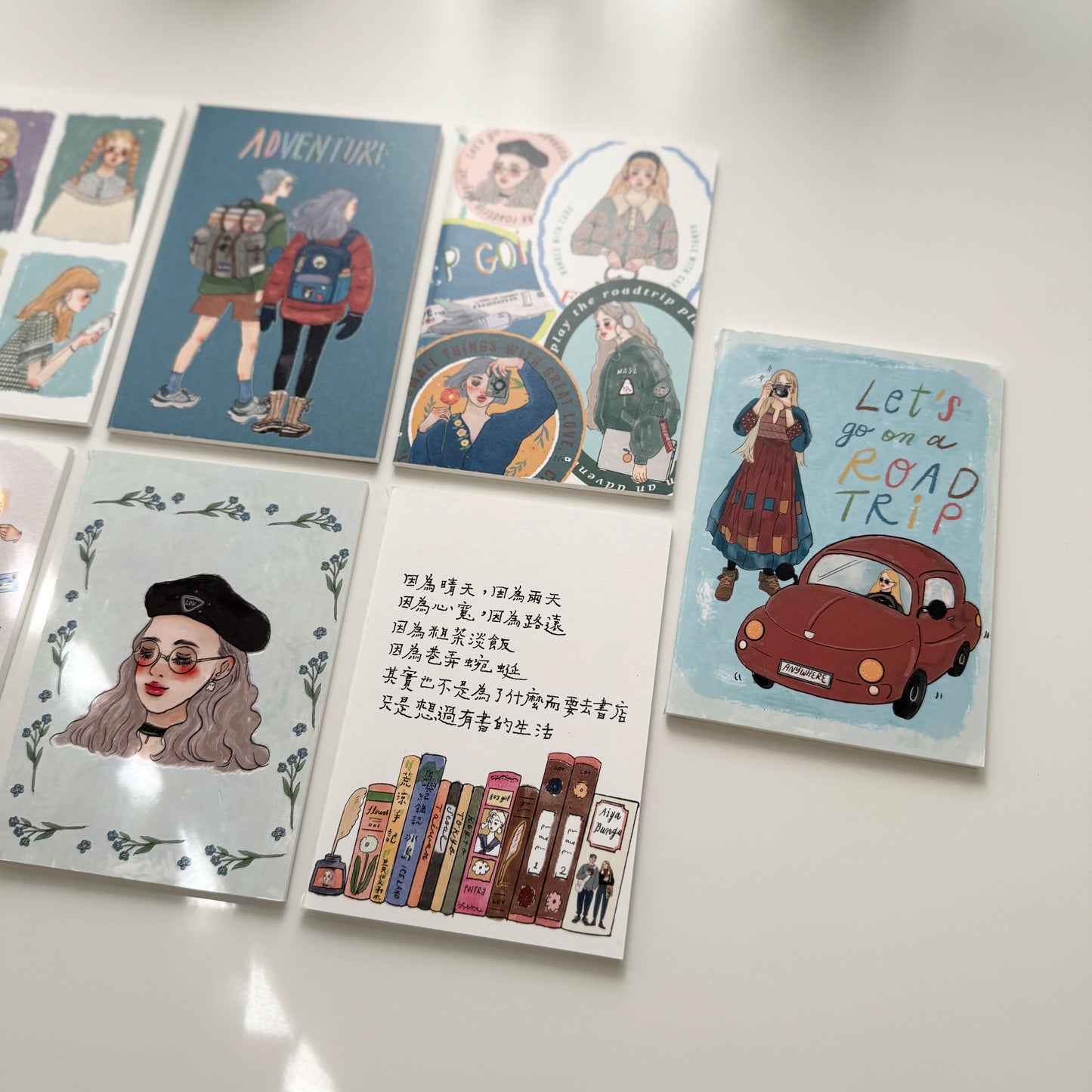 La Dolce Vita Passport Size Notebook / 7 Designs