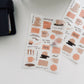 A Kind of Café Tender Moments Transfer Sticker Set