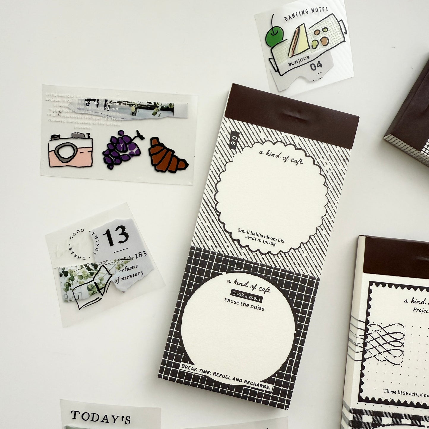 A kind of café Notepad Collection / No. 4-7