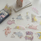 Dodolulu Lazy Day Comforts Die-cut Matchbox Stickers