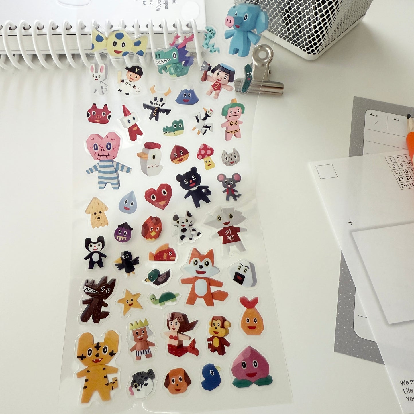 Creators Circus Sticker Sheet / Kenzi Murabayashi & Fuggler