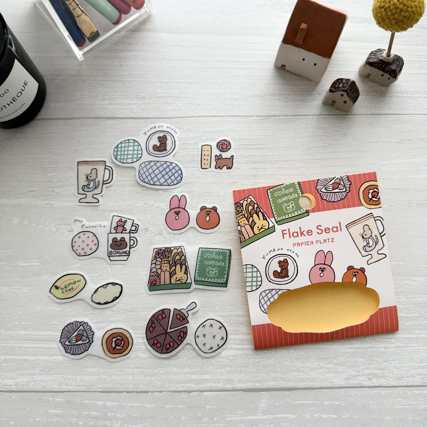 25.recipe x Papier Platz Washi Sticker Pack / 2 Designs