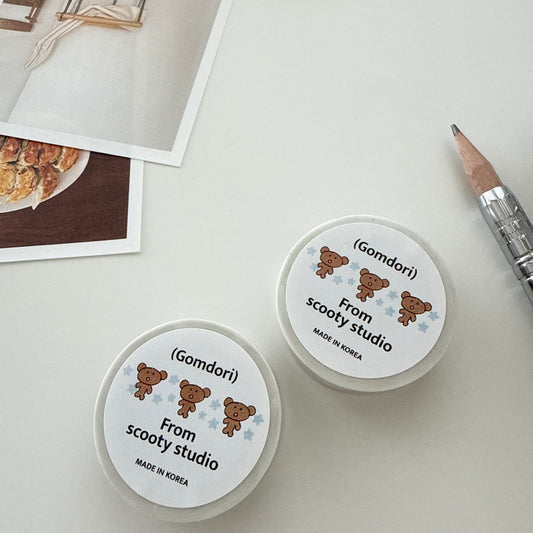 Scooty Studio Gomdori Masking Tape