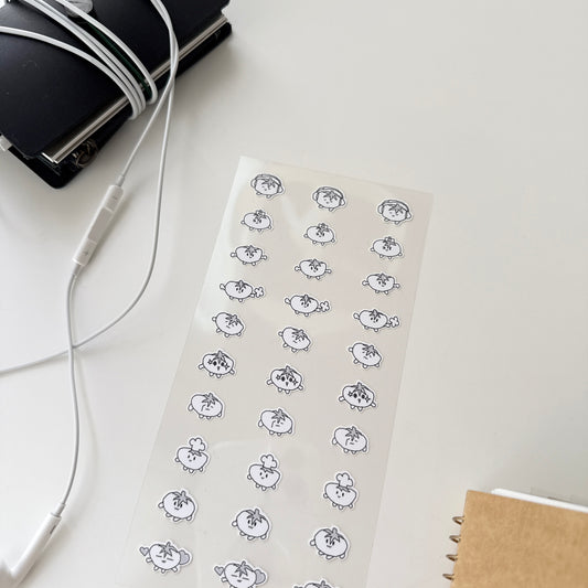 Jeongo Innerside Tomato Brings Good Luck Sticker
