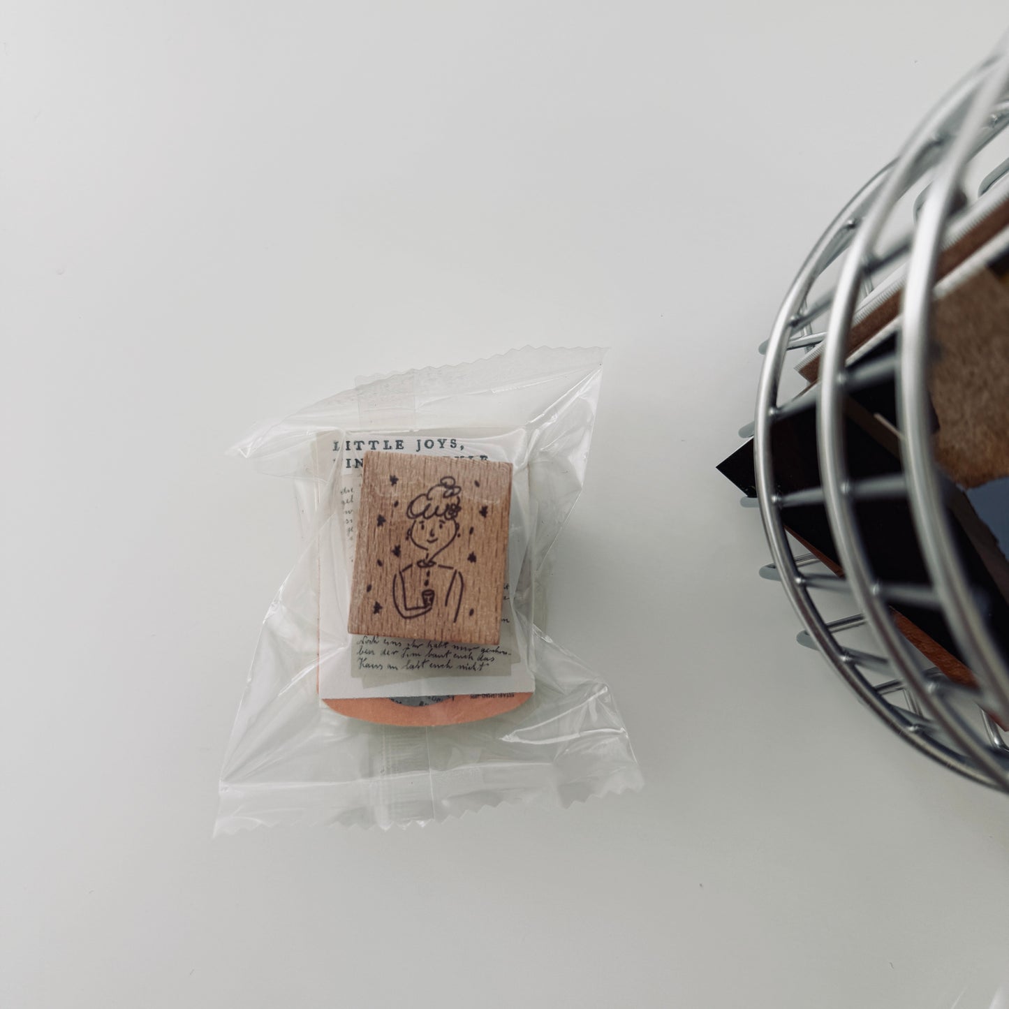 A Kind of Cafe Mademoiselles Rubber Stamp / 4 Designs