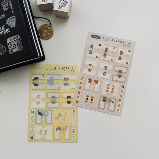 Furukawashiko Fufufu Index Label Sticker / 2 Designs