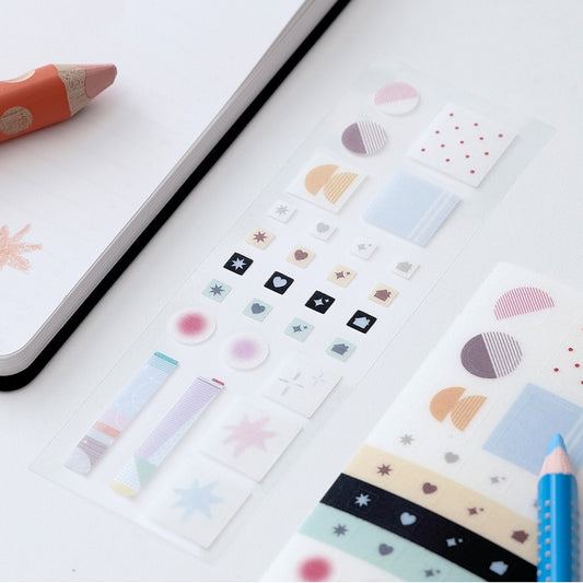 202hosil Piece Washi Sticker Pack