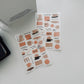 A Kind of Café Tender Moments Transfer Sticker Set