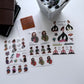 A Kind of Cafe Mademoiselle Transfer Sticker Pack
