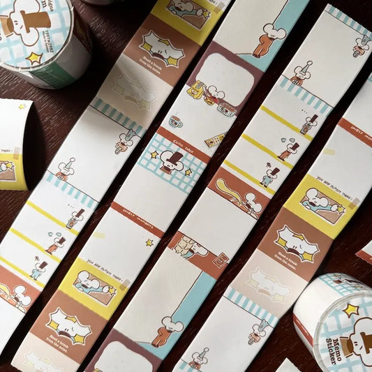 1991w2992 Memo Roll / Modern Mouse