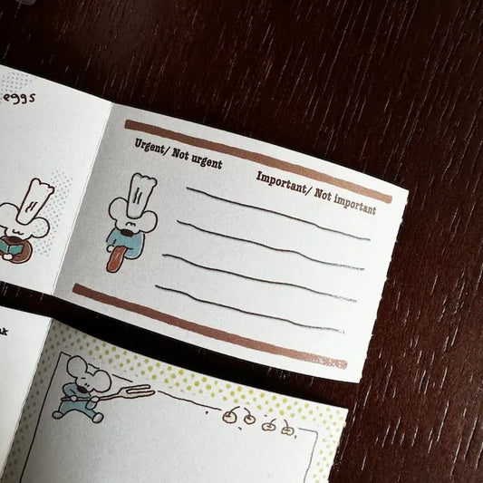 1991w2992 Memo Sticker Roll / Vintage Cafe