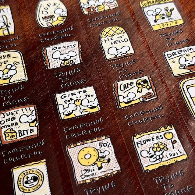 1991w2992 Mouse Factory PET Tape