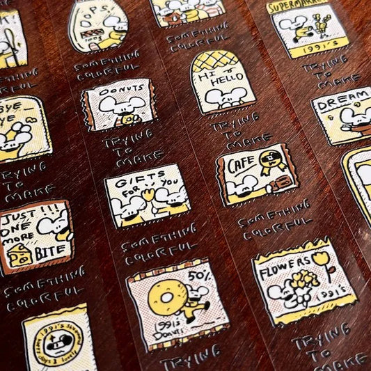 1991w2992 Mouse Factory PET Tape