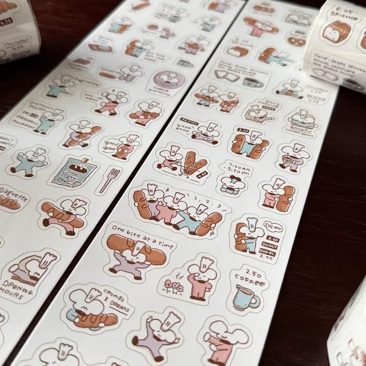 1991w2992 Daydream Bakery Sticker Roll