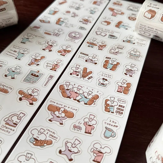 1991w2992 Daydream Bakery Sticker Roll