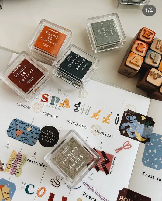 A Kind of Cafe Alphabet Stamp Set