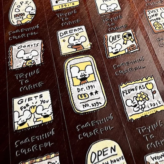 1991w2992 Mouse Factory PET Tape