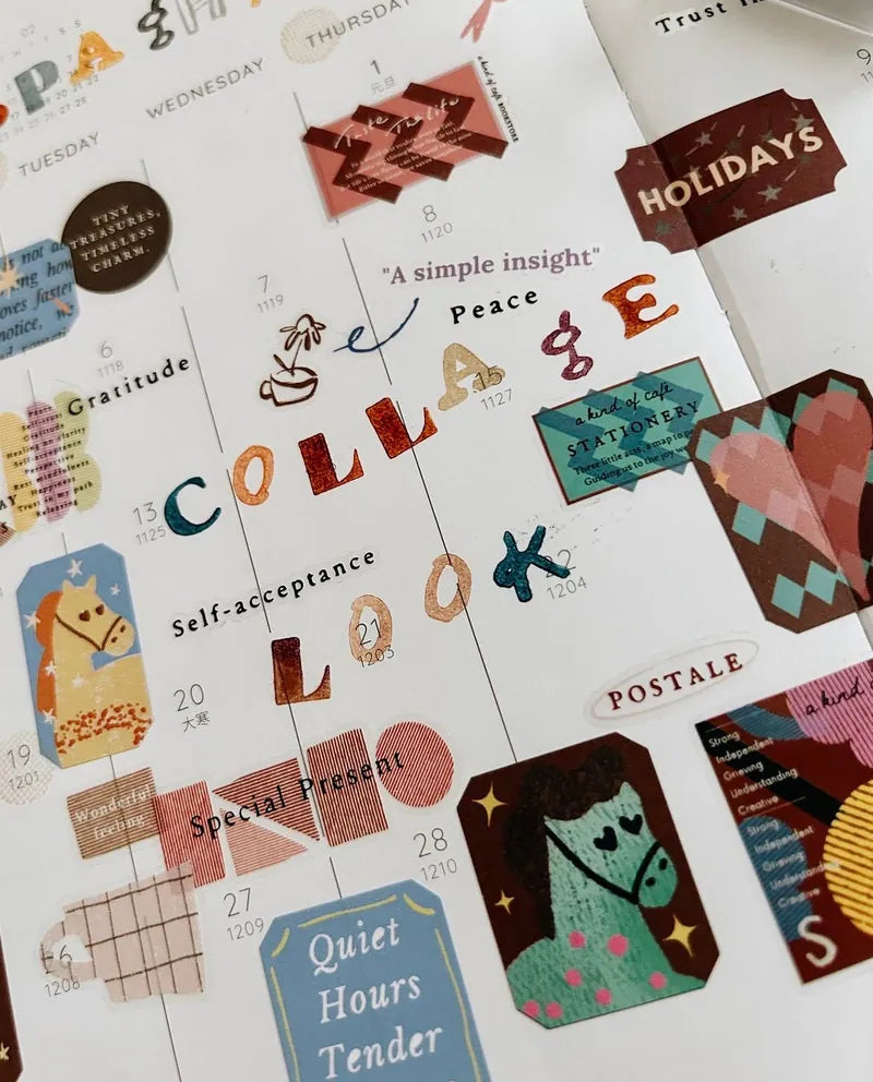 A Kind of Cafe Alphabet Stamp Set
