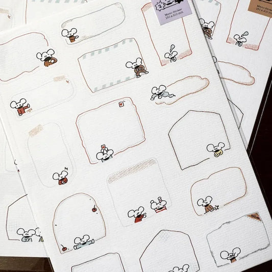 1991w2992 Daily Mouse Memo Sticker