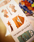 A Kind of Cafe Travel Around Sticker Roll