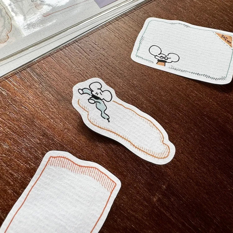 1991w2992 Daily Mouse Memo Sticker