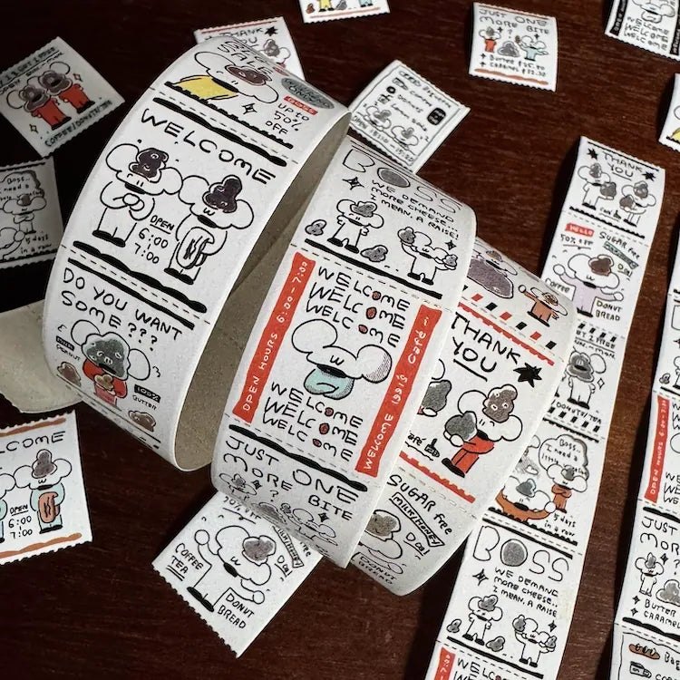 1991w2992 Thank You Ticket Sticker Roll