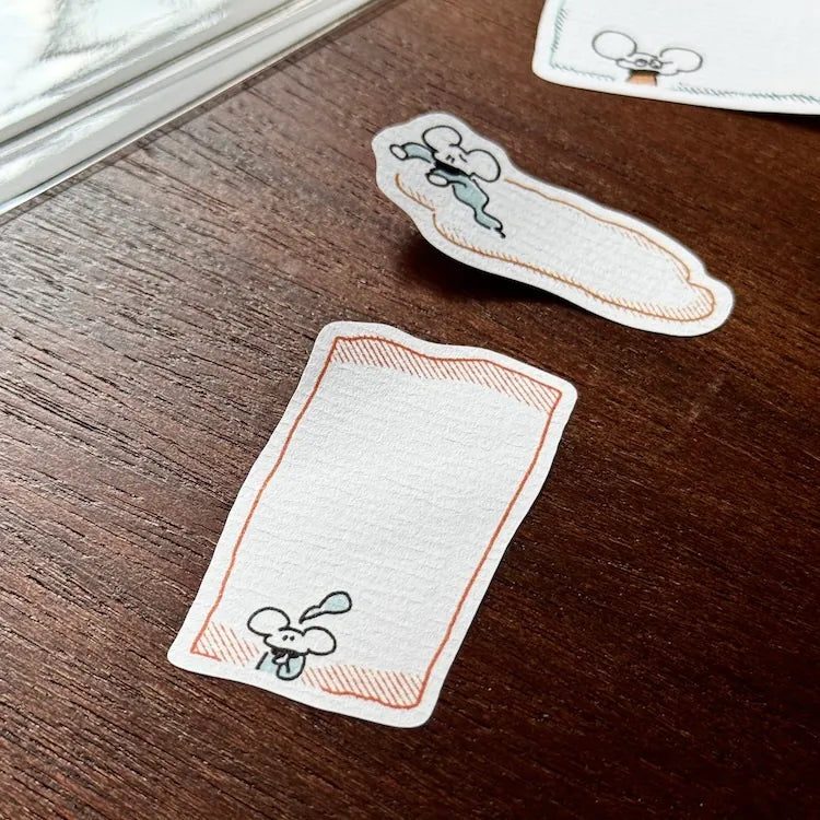 1991w2992 Daily Mouse Memo Sticker