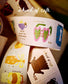 A Kind of Cafe Travel Around Sticker Roll