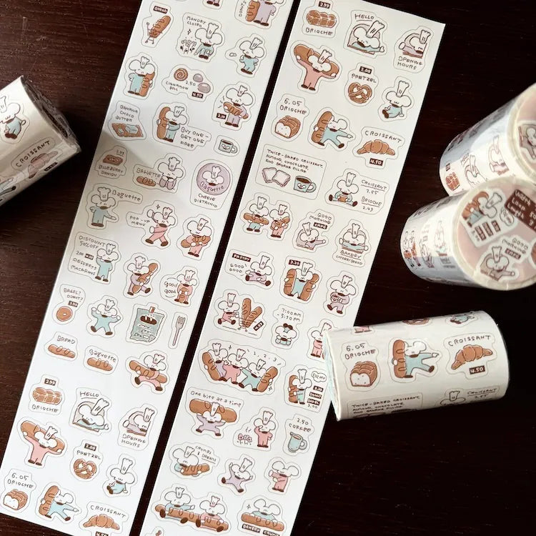 1991w2992 Daydream Bakery Sticker Roll