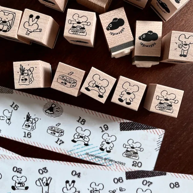 1991w2992 Mini Stamp Set