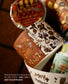 A Kind of Cafe Pompon Flower Sticker Roll