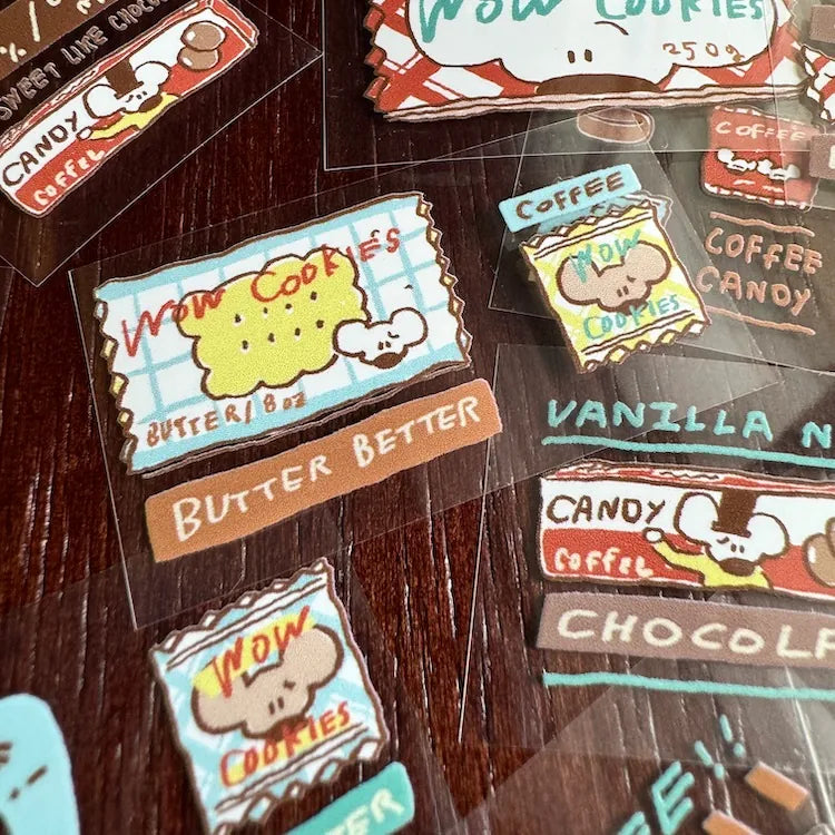 1991w2992 Cookies PET Tape